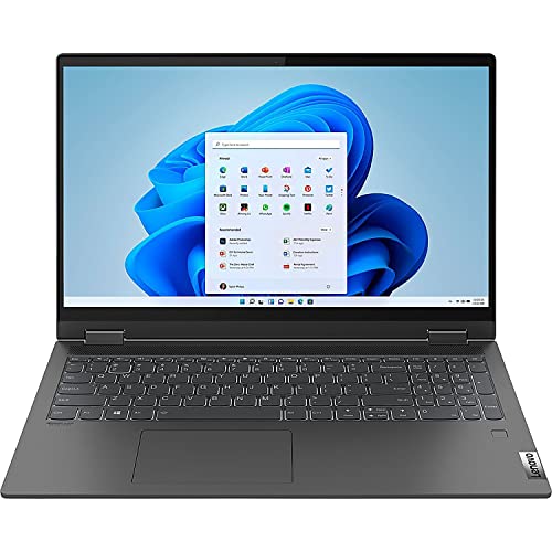 NewLenovo Flex 5 16" 2.5K (2560x1600) 400nits Touchscreen 2-in-1 Laptop, 12th Gen Intel 10 Cores i7-1255U, 16GB LPDDR4x RAM, 1TB PCIe SSD, WiFi 6, Bluetooth 5.1, Backlit Keyboard, Windows 11 Home