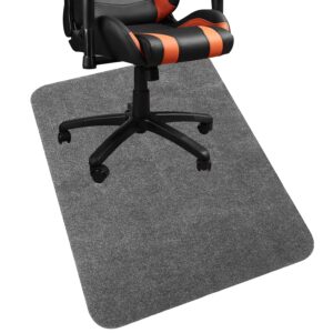 brinman chair mat for hardwood floor,36"x48" desk chair mat,non-slip office chair mat, computer gaming floor mat for rolling chair, under desk rug floor protector,easy clean & flat without curling