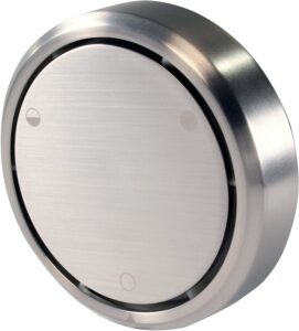 westbrass a493chm-07 universal patented deep soak round replacement 2-hole bathtub overflow cover for full and over-filled closure, satin nickel