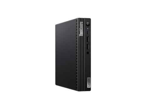 Lenovo ThinkCentre M70q Gen 3 11T3000VUS Desktop Computer - Intel Core i5 12th Gen i5-12400T Hexa-core [6 Core] 1.80 GHz - 8 GB RAM DDR4 SDRAM - 256 GB NVMe M.2 PCI Express PCI Express NVMe 4.0 SSD -