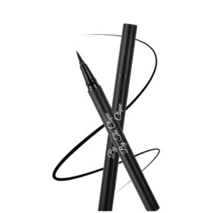 By The Clique Premium Waterproof Black Liquid Eyeliner | Smudge Proof - All Day Stay | Vegan, Gluten Free and Cruelty Free