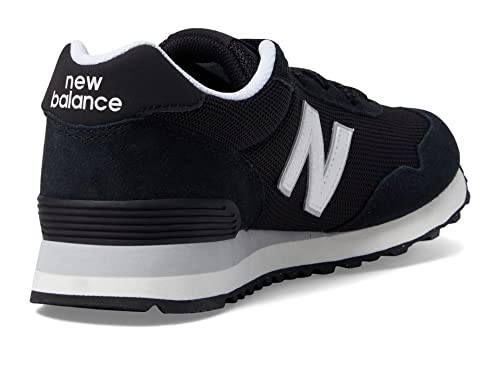 New Balance Women's 515 V3 Sneaker, Black/White 3, 6 Wide