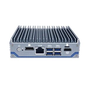 HUNSN Micro Firewall Appliance, Mini PC, OPNsense, Untangle, Sophos XG, VPN, Router PC, Intel J4125, RX11, AES-NI, DP, HDMI, COM, SIM Slot, 4 x Intel I211, 8G RAM, 256G SSD