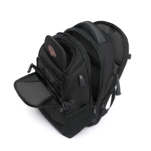 Harley-Davidson 120th Anniversary 'Renegade' USB Water-Resistant Backpack- Black