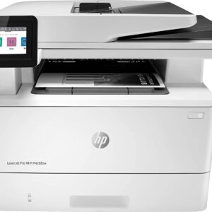 HP Laserjet Pro MFP M428fdw All-in-One Wireless Monochrome Laser Printer for Home Business Office, White - Print Scan Copy Fax - 40 ppm, 50-Sheet ADF, 1200 x 1200 dpi, Auto Duplex Printing, Ethernet