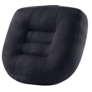 dymgfzd office chair cushions for back and butt, ergonomic chair/seat cushion for long sitting, sitting pillow for automobile, wheelchair, computer chair and office chair hip support black