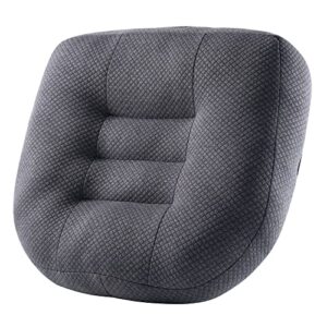 dymgfzd office chair cushions for back and butt, ergonomic chair/seat cushion for long sitting, sitting pillow for automobile, wheelchair, computer chair and office chair hip support grey