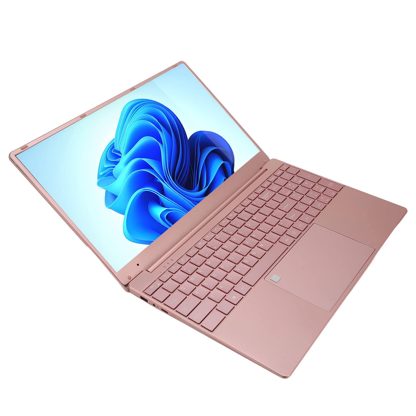 Tangxi 15.6in WIN10 Laptop,2K IPS Screen 2.4G 5G WiFi Laptop Computers with Fingerprint Unlock,Backlight Keyboard,12GB RAM 1TB ROM,7000mAh Battery,Rose Gold