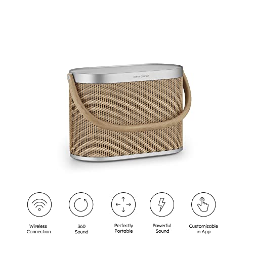Bang & Olufsen Beosound A5 - Portable Bluetooth Speaker with Wi-Fi Connection, Carry-Strap, Nordic Weave