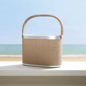 Bang & Olufsen Beosound A5 - Portable Bluetooth Speaker with Wi-Fi Connection, Carry-Strap, Nordic Weave