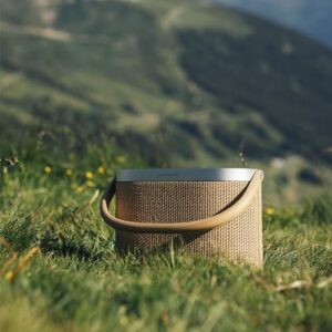 Bang & Olufsen Beosound A5 - Portable Bluetooth Speaker with Wi-Fi Connection, Carry-Strap, Nordic Weave