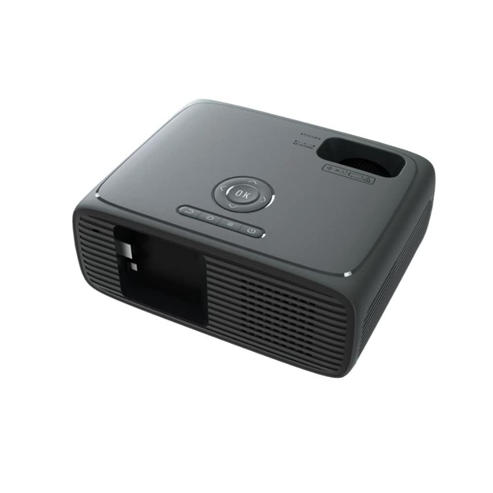 ONN 720P HD Home Theater Projector with 6' HDMI Cable, Black 100096801 (Renewed)