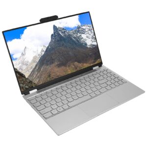 tangxi 15.6in business laptop,16gb ddr4 pcie nvme m.2 ssd,2.4g/5g wifi n5105 quad core cpu,180° reversible laptop computers with backlit keyboard for win10/11,bt4.2 (16g+64g us plug)