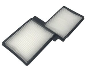 projector air filter compatible with epson model numbers powerlite 470, 475w, 480, 485w, 570, 575w, 580