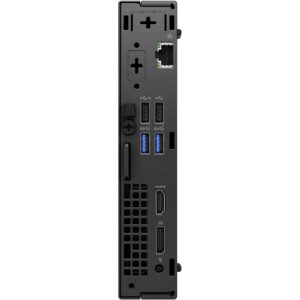 Dell Newest 2023 Optiplex 3000 Mini Desktop (Intel i5-12500T 6-Core, 16GB RAM, 1TB PCIe SSD + 1TB HDD (2.5), Intel UHD, WiFi 6, Bluetooth 5.2, RJ-45, USB 3.2, Display Port, Black, Win 11 Pro)