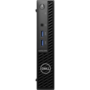 Dell Newest 2023 Optiplex 3000 Mini Desktop (Intel i5-12500T 6-Core, 16GB RAM, 1TB PCIe SSD + 1TB HDD (2.5), Intel UHD, WiFi 6, Bluetooth 5.2, RJ-45, USB 3.2, Display Port, Black, Win 11 Pro)