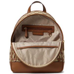 Michael Kors Brooklyn Medium Backpack Beige/Ebony One Size