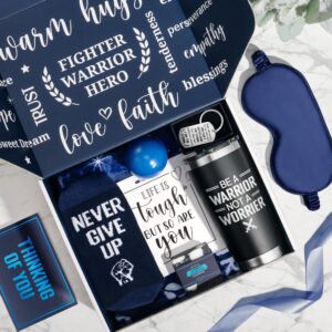 Get Well Soon Gifts for Men, After Surgery Cancer Gifts for Men Chemo Care Package Get Well Gift Basket for Sick Friends, Thinking of You Feel Better Birthday Gifts Box for Men Dad Brother w/Tumbler