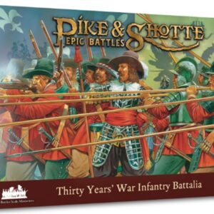 Warlord Games Pike & Shotte Epic Battles Thirty Year's War Infantry Battalia Military Table Top Wargaming Plastic Model Kit 212012001