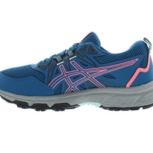 ASICS Gel-Venture 8 Womens Shoes Size 10, Color: Blue/Pink