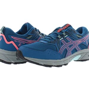 ASICS Gel-Venture 8 Womens Shoes Size 10, Color: Blue/Pink