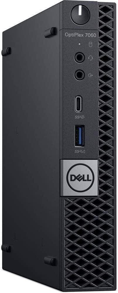 Dell Optiplex 7060 MFF Micro Form Factor (MFF) Desktop, 8th Gen Intel Core i5-8500T, 16GB RAM, 512GB SSD, Intel UHD Graphics 630, Windows 10 Pro (Renewed)