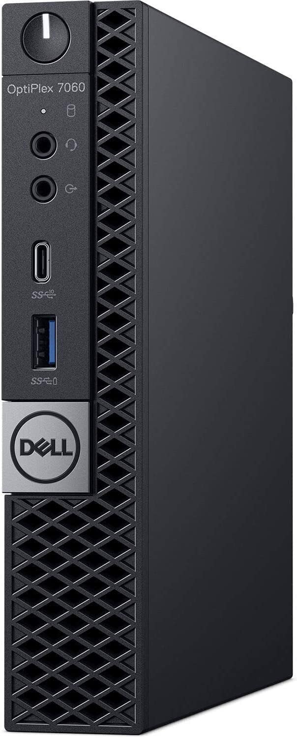 Dell Optiplex 7060 MFF Micro Form Factor (MFF) Desktop, 8th Gen Intel Core i5-8500T, 16GB RAM, 512GB SSD, Intel UHD Graphics 630, Windows 10 Pro (Renewed)