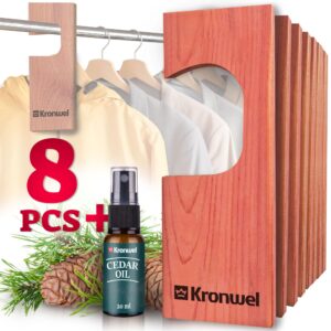 aromatic cedar blocks for clothes storage w/cedar oil, red cedar wood hang ups for closets & drawers, cedar closet & drawer fresheners set