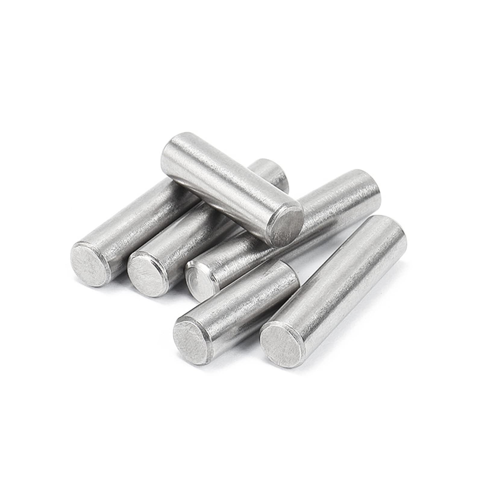 Boxonly M8x40mm Dowel Pins 304 Stainless Steel Cylindrical Pin Pegs Support Shelves Fasten Elements GB119 Fixed Pin Shaft