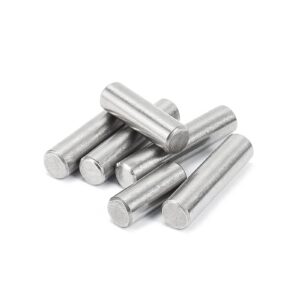 Boxonly 5 PCS M5x5mm Dowel Pins 304 Stainless Steel Cylindrical Pin Pegs Support Shelves Fasten Elements GB119 Fixed Pin Shaft