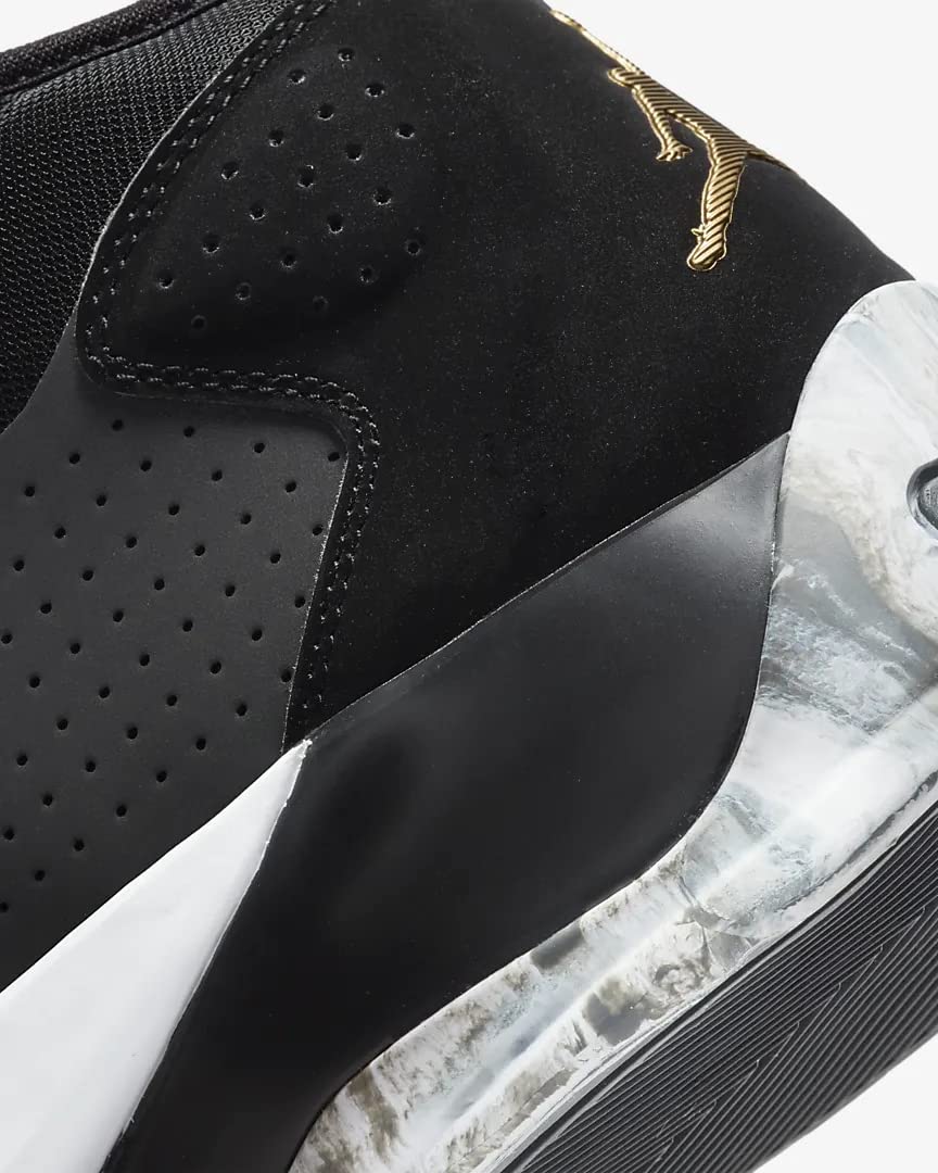 Nike Jordan Zion 2 Tb Unisex Shoes Size 7.5, Color: Black/Metallic Gold