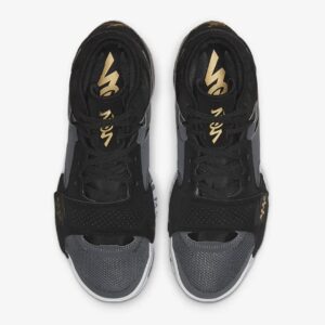 Nike Jordan Zion 2 Tb Unisex Shoes Size 7.5, Color: Black/Metallic Gold