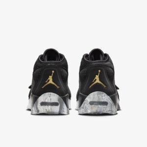 Nike Jordan Zion 2 Tb Unisex Shoes Size 7.5, Color: Black/Metallic Gold