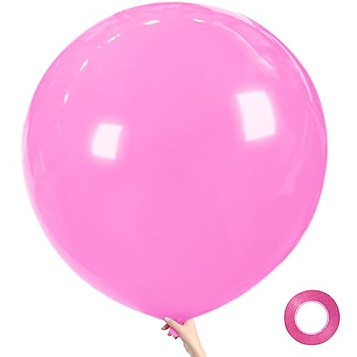 9Pcs Big 36 Inch Balloons, assroted giant balloons, Latex Balloons, Large Balloons for Birthday Wedding Party Decorations.