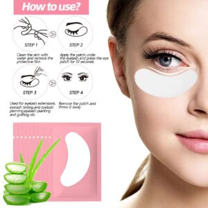 Lash Extension Kit Professional Eyelash Grafting Training Tools Mannequin Head USB Fan Lash Shampoo 0.07D Curl Mix 8-15mm Glue Practice Eyelash Strips Lash Mapping,Exercise Set for Beginner