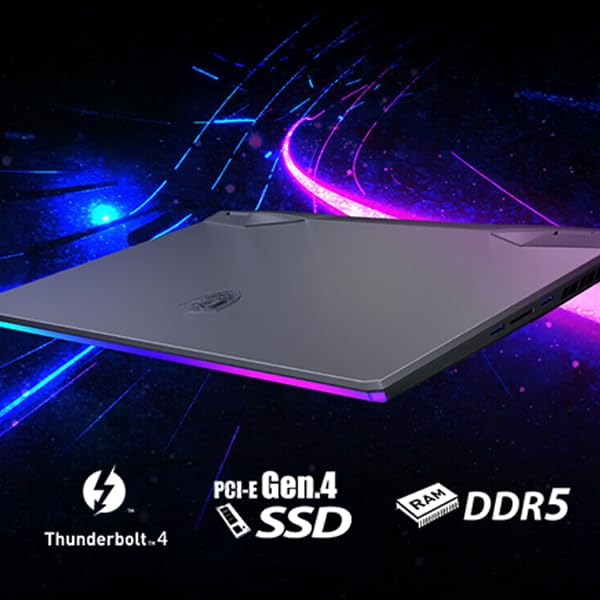 MSI Raider GE76 Gaming Laptop: Intel Core i9-12900H, GeForce RTX 3060, 17.3" 144Hz FHD Display,16GB DDR5, 1TB NVMe SSD, Thunderbolt 4, Cooler Boost 5, Win 11 Home: Titanium Blue 12UE-871