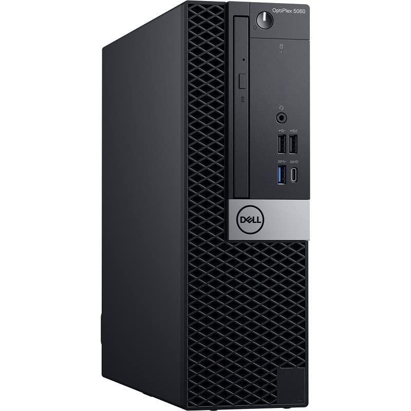 Dell OptiPlex 5060 Small Form Factor Intel Core i7-8700 4.6GHz Turbo 16GB RAM 500GB NVMe Win 11 Pro (Renewed)