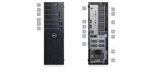 Dell OptiPlex 3070 Small Form Factor Intel Core i5-9500 4.4GHz Turbo 16GB RAM 250GB NVMe Win 11 Pro (Renewed)