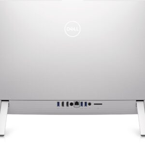 Dell 2022 Inspiron 5410 24-inch FHD Touchscreen All-in-One Desktop 10-Core 12th Intel Core i5-1235U Iris Xe Graphics 12GB DDR4 256GB NVMe SSD + 1TB HDD WiFi 6E Bluetooth RJ45 Windows 11 Pro - Silver