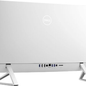 Dell 2022 Inspiron 5410 24-inch FHD Touchscreen All-in-One Desktop 10-Core 12th Intel Core i5-1235U Iris Xe Graphics 12GB DDR4 256GB NVMe SSD + 1TB HDD WiFi 6E Bluetooth RJ45 Windows 11 Pro - Silver