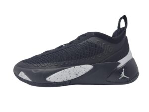 nike jordan luka 1 unisex shoes size 9.5, color: white/black/volt