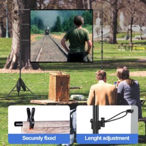 Emart Backdrop Stand - 8.5x10Ft (WXH) Photo Backdrop Stand for Paties with Carry Bag, Photography Back Drop Adjustable Stand