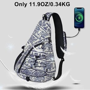 N NEVO RHINO Sling Bag for Women 18L Large crossbody sling bags for women with Phone Pocket Shoulder Bag sling backpack women