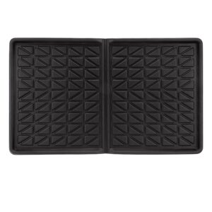 All Weather Floor Mat for Wonderfold W4 - Compatible with Wonderfold Stroller Wagons, Made from TPE to Protect Wagon from Sand, Dirt, and Water Heavy Duty Sturdy Durable, Black，33.5"x20.5"x0.75"