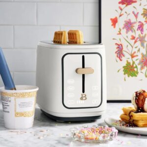 2 Slice Touchscreen Toaster, White Icing by Drew Barrymore (white)