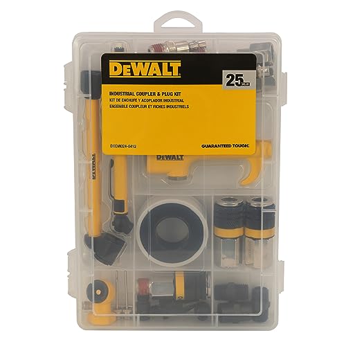 Dewalt DXCM024-0412 25-Piece Industrial Coupler and Plug Accessory Kit