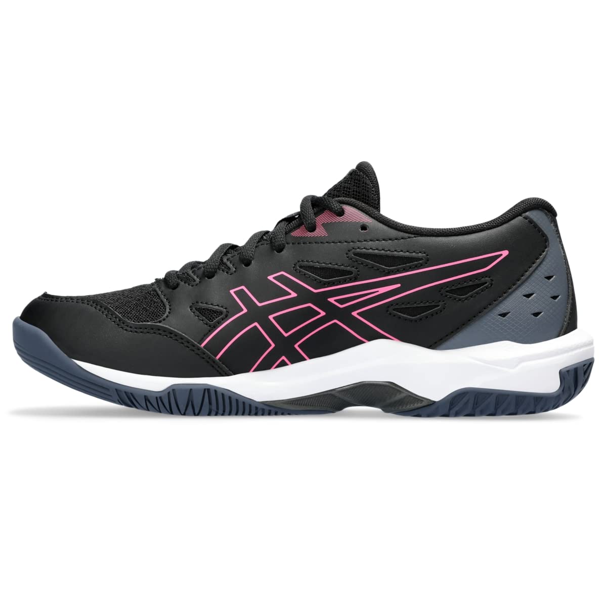 ASICS Women's Gel-Rocket 11 Shoes, 6.5, Black/White