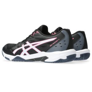 ASICS Women's Gel-Rocket 11 Shoes, 6.5, Black/White