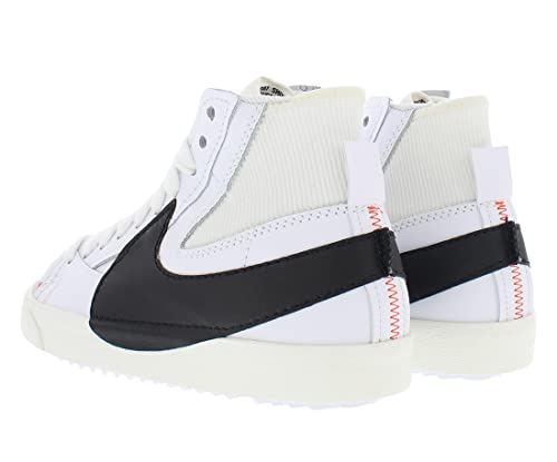 Nike Blazer Mid '77 Jumbo Unisex Shoes Size 9, Color: White/Black/Pearl White