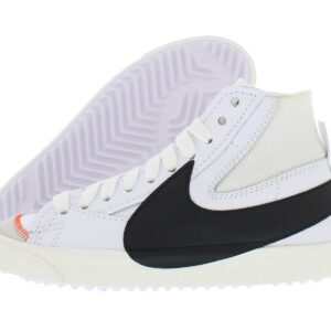 Nike Blazer Mid '77 Jumbo Unisex Shoes Size 9, Color: White/Black/Pearl White